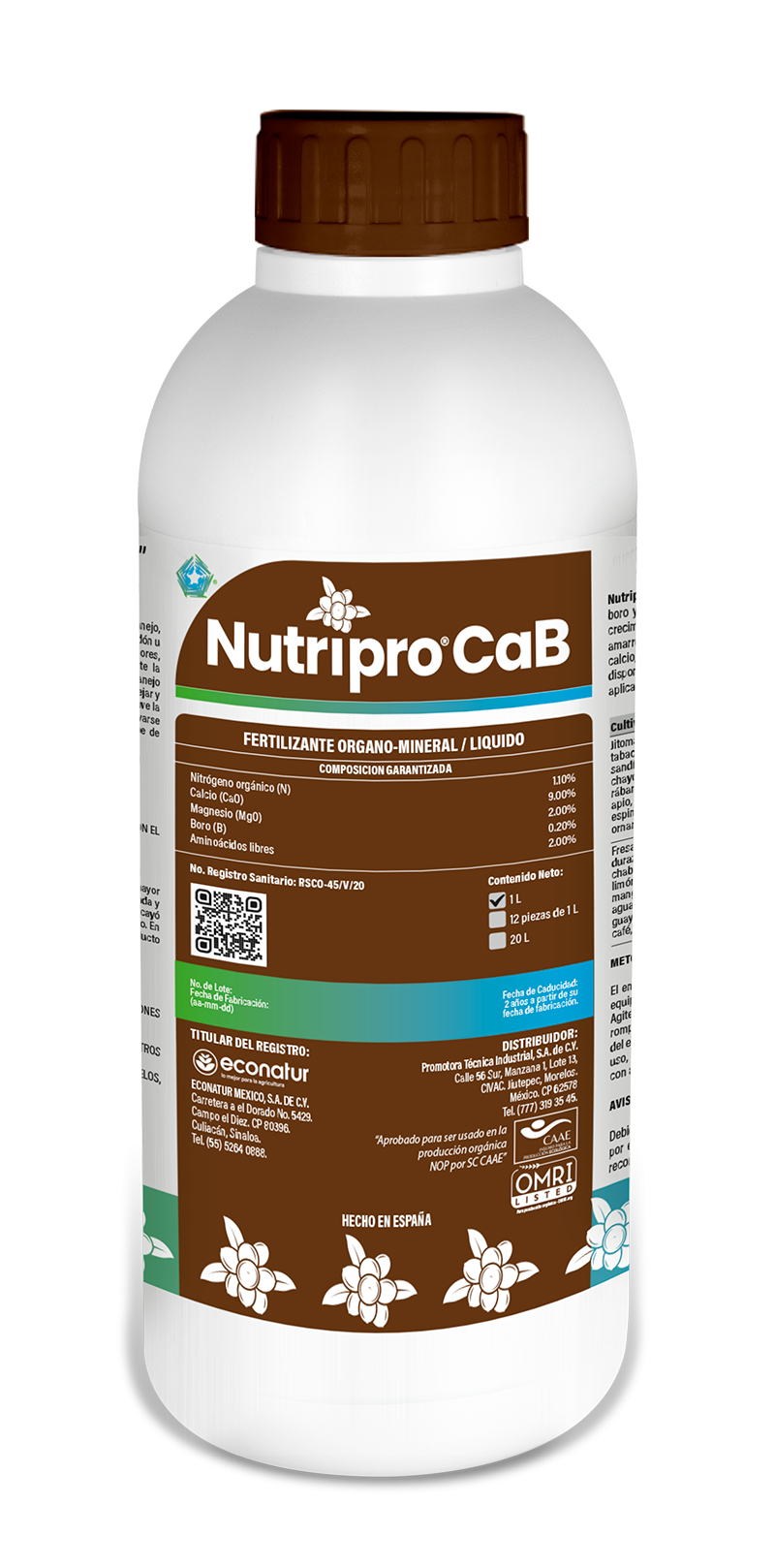 Imagen de Nutripro CaB