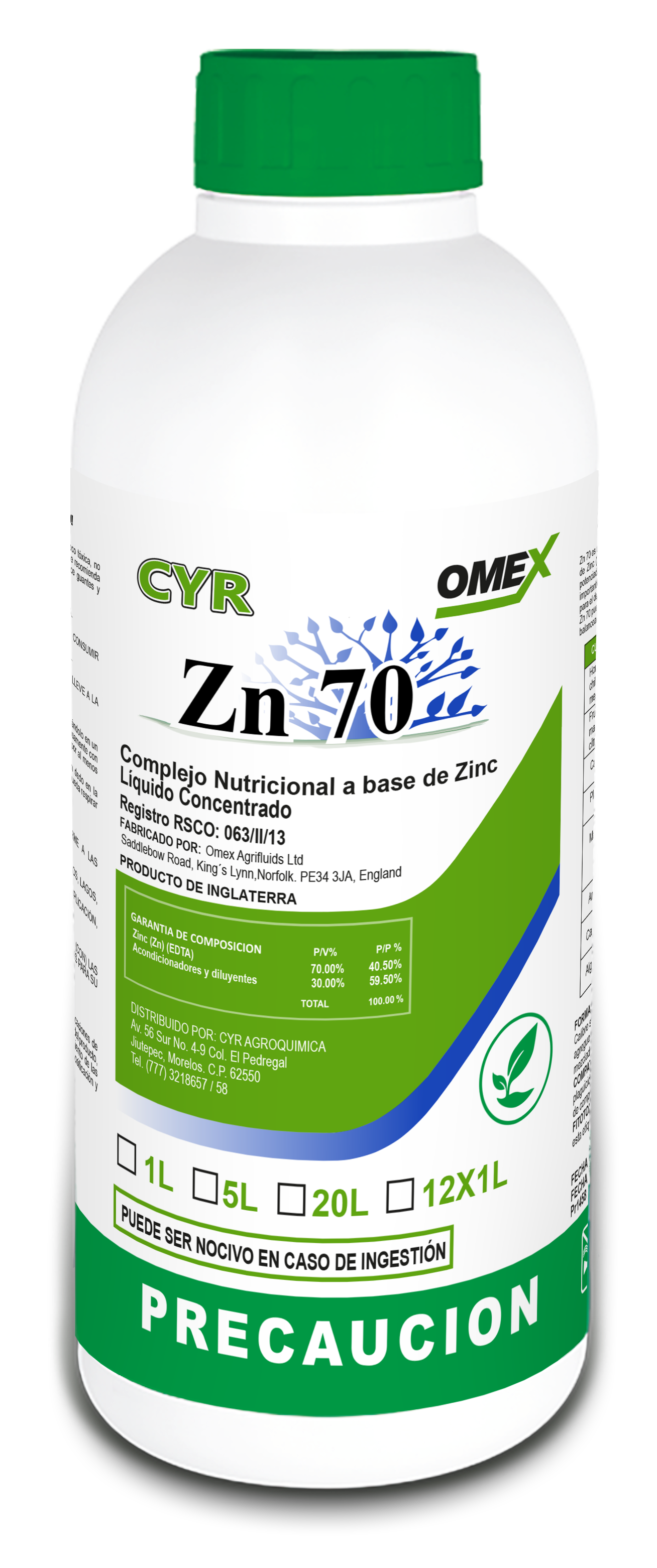 Imagen de Cyr Zn 70